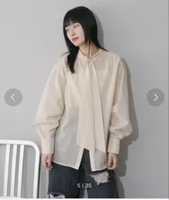 kastane ボータイシアーブラウスのサムネイル