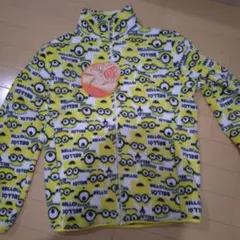 ミニオン フリースパーカー サイズ Mソフト ライト男女兼用