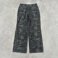 00s Archive Y2K 迷彩カーゴパンツ！ 激レア ヴィンテージ カモ柄