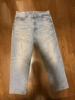 ZARA ライトブルーデニム バギーデニム スーパーバギー バレルレッグジーンズ