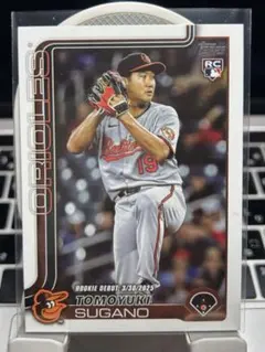 2025topps updated TOMOYUKI SUGANO RC