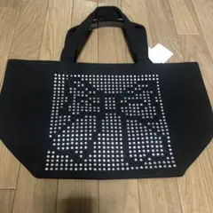 (美品)Ray BEAMS リボンスタッズトートバッグ