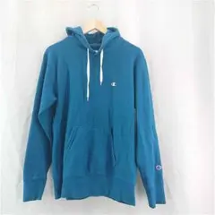 Champion C8-T101 プルオーバーパーカー ブルー Lサイズメンズのサムネイル