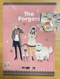 スパイファミリー クリアファイル 缶バッジ ☆ くら寿司