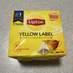 Lipton YELLOW LABEL ピラミッド型ティーバッグ 10袋 2個のサムネイル