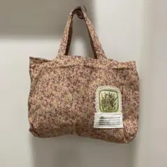 ※ハンドメイド　ミニトートバック　花柄　Ｏ