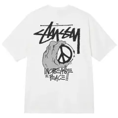 Stussy Tシャツ ホワイト INCREASE THE PEACE Sのサムネイル
