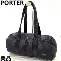美品 ポーター PORTER タンカー TANKER ボストンバッグ ミニ S
