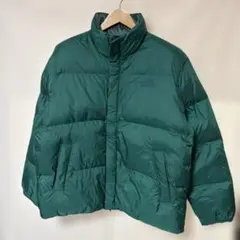 THE NORTH FACE グリーンダウンジャケット