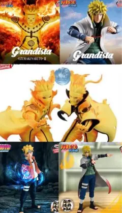 6点セット　NARUTO ナルト　フィギュア うずまきナルト　波風ミナト　ボルト