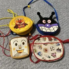 アンパンマン キャラクター ポーチ 4点セット