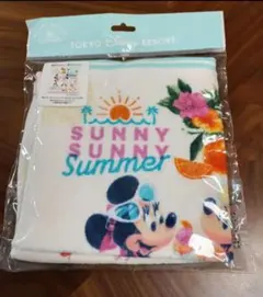東京ディズニーリゾート ミッキー&ミニー フェイスタオルSUNNY SUMMER