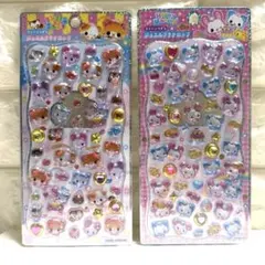 ジュエルプチドロップシール　ハムハムCafe ハッピーマーチ　２点セット