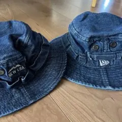 NEW ERA デニム バケットハット 親子セット