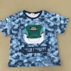 SUPER EXPRESS Tシャツ 120サイズ　スパンコール　はやぶさ