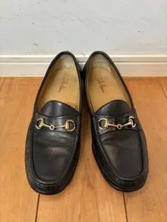 美品 コールハーン ローファー ホースビット ブラック 26.5 M