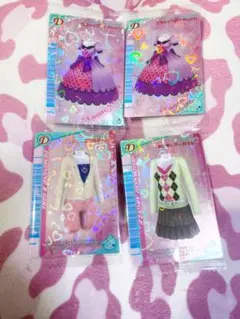 ‪‪❤︎‬ラブベリ衣装カードセット 4枚‪‪❤︎‬