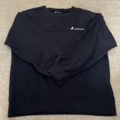 KANGOL ブラック トレーナー　L