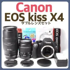 美品　Canon Kiss X8i 　Ｗレンズ　超望遠レンズセット 2026年最新】canon kiss x8i 望遠レンズの人気アイテム - メルカリ
