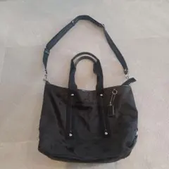 正規品　COACH ブラック　斜めがけ ショルダーバッグ　ハンド　トート