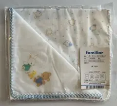 familiar ガーゼハンカチ 2枚セット 約30×30cm