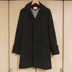 オリヒカ ライナー付き メンズチェスターコート ビジネス ブラック メンズ