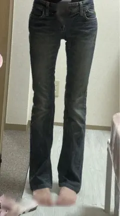 Georgia Love ストレートジーンズ デニム グランジ y2k