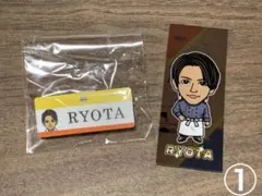 ①【初期傷有り】片寄涼太　ネームバッジ＆ステッカーセット