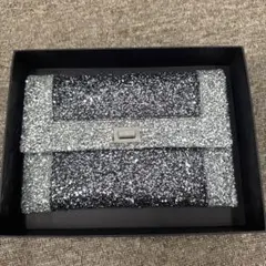 ANYA HINDMARCH グリッター クラッチバッグ