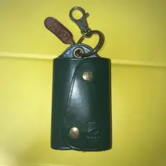 IL BISONTE ダークグリーン キーケース