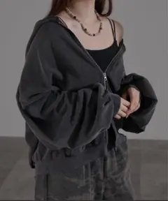 スノーパウダー加工パーカー　apres jour mignon