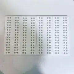 つっぱり棒用　棚　4つセット　ブリッジシェルフ