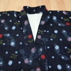 ち*～様 古布　昔の着物【絣】③ 木綿生地　久留米絣？　ハンドメイド　リメイク素