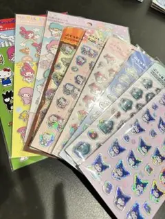サンリオぷっくりシール♡サンリオペタペタシール♡【9点セット】