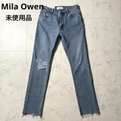 【未使用品】Mila Owen デニムパンツ カットオフ スキニー 1