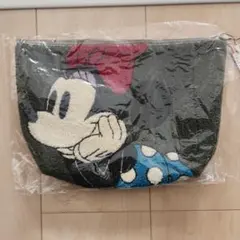 新品　未使用　アコモデ　ディズニーサガラビッグポーチ