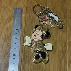 ディズニー　30周年 ミニー バッグチャーム　キーチェーン　ランドホテル
