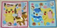 FEILER ポケモン ハンカチ 3枚セット ピカチュウ イーブイ フェイラー