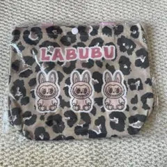 LABUBU ヒョウ柄ウサギトートバッグ