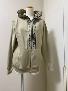 JACK　BUNNY‼︎(PEARLY　GATES)ロゴデザインニットパーカー４