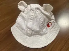 耳付きベビー帽子セット