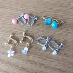 クリップ式イヤリングセット