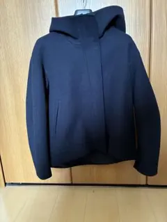 GU ネイビー フード付きジャケット