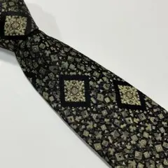 【ネクタイ　アート　ジャガード　古着】