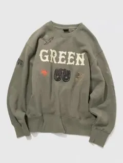 ゴーヘンプ GHC4467GRN GREEN CREW SWEAT グリーン - メルカリ