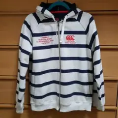 Canterbury ストライプパーカー Lサイズ