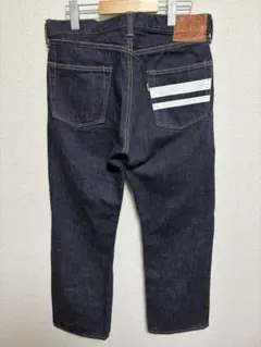 【美品】桃太郎ジーンズ 1005SP 出陣レーベル W31 濃紺 デニムパンツのサムネイル