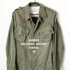 【大人気 早い者勝ち】AVIREX アヴィレックス ミリタリージャケット カーキ