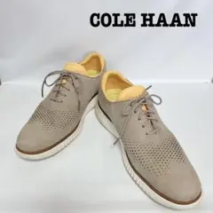 【美品】COLE HAAN 2.ゼログランド レーザー ウィング オックスフォー