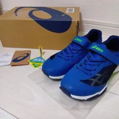 アシックス　レーザービーム　1154A160　21cm 青色